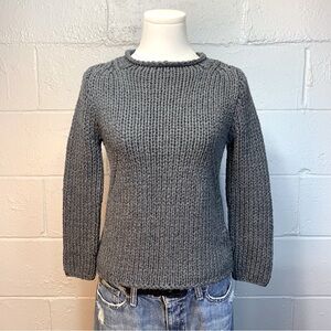 Ralph Lauren Black Label Gray Crew Neck Sweater